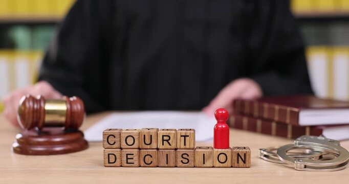 Courtroom moments show the judge delivering a crucial decision in a solemn setting, highlighting the importance of justice