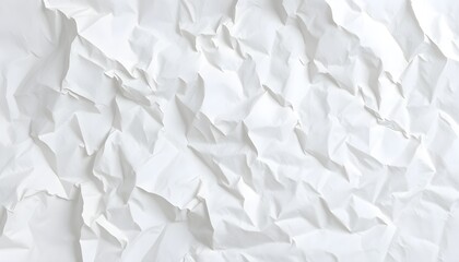 Fototapeta premium 구겨진흰색종이질감배경