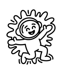 Aquarium Doodle Icons. Hand-drawn doodle illustration Aquarium studies [aquarium tank, fish, turtle, crab, jellyfish, coral, seaweed, bubbles, diver,
