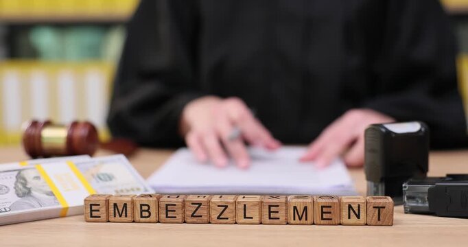Exploring the serious issue of embezzlement through hands-on activities in a courtroom setting