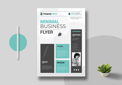Modern Business Flyer Layout
