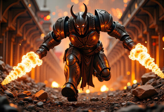 Infernal Juggernaut Unleashing Hellfire