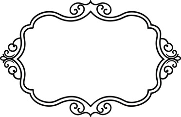 Adobe Illustrator Artwork Vintage Ornamental Border and Frame 