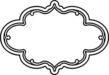 Adobe Illustrator Artwork Vintage Ornamental Border and Frame 