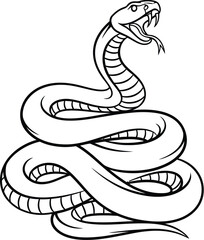 Snake cobra reptile serpent venom viper danger wildlife animal nature wild