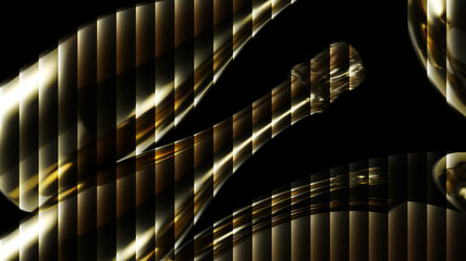 Abstract background with a swirling pattern of gold and black colors, creating a luxurious and sophisticated design