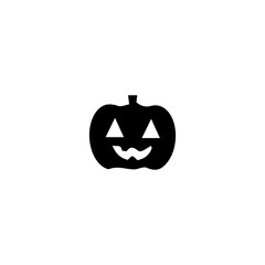 Classic Halloween Jack-o-Lantern Symbol Isolated 64x64 Vector Icon
