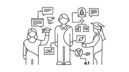 Mentoring and education concept