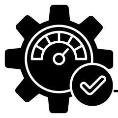 Kpi Glyph Icon