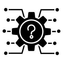 Root Cause Glyph Icon