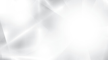 Abstract white and gray color, modern design stripes background with geometric shape. Vector illustration.