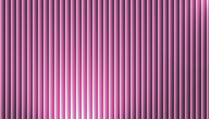 Obraz premium PrintAbstract pink‑magenta vertical stripes on dark violet with glowing ribbed 3D texture and soft gradient; modern tech background for banners and headers