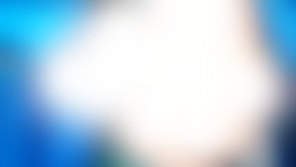 Fototapeta premium Abstract gradient background with transparent area. Vivid combination of blue, yellow, red, and orange tones with smooth transitions and organic shapes, perfect for digital art, overlays