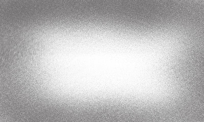 Obraz premium A subtly textured gray gradient background with a soft, diffused light emanating from the center, creating a gentle and calming visual effect, ideal for adding depth to designs isolated on transparent