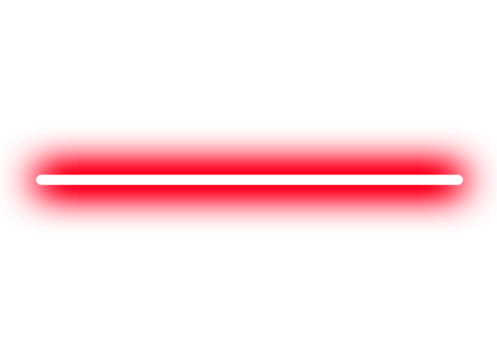 Red Neon Futuristic Line Sign Isolated on Transparent Background  Glowing Light Effect PNG Design