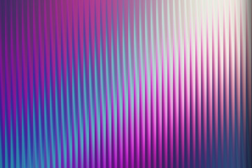 Abstract background with vertical lines in gradient of purple, blue, and white