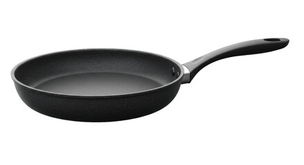 Modern Non stick Frying Pan on a Dark Background, Studio Shot