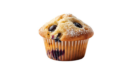Blueberry muffin, png, isolated on transparent background, perfect for food marketing and advertising