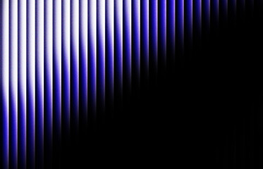 Smooth transition of blue and red glowing gradient light with vertical stripe blur texture creating futuristic dynamic wave flow in abstract minimal digital background.