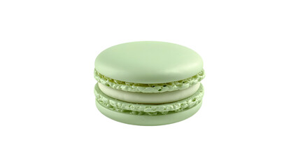 green pistachio macaron, png, isolated on transparent background, perfect for food marketing and advertising