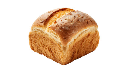 A rustic bread, freshly baked, png, isolated on transparent background, perfect for food marketing and advertising