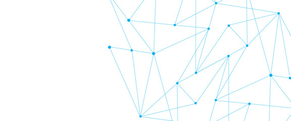 Vector new style abstract minimalist lines and dots technology pattern geometric background