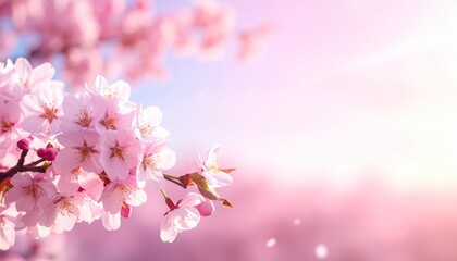 Gentle Cherry Blossoms A Delicate Dance of Spring and Renewal