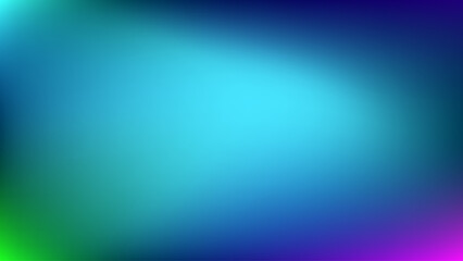Abstract gradient background with vibrant blue and teal hues