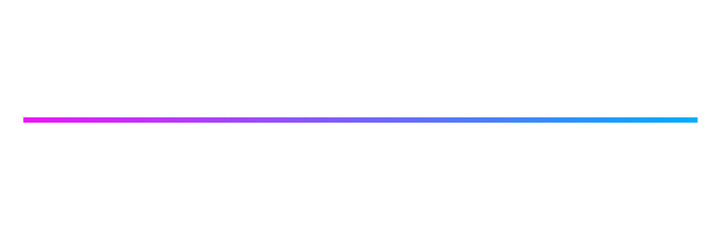 Pink to blue gradient horizontal line