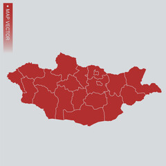 Mongolia map
