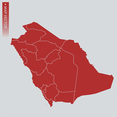 Saudi Arabia map