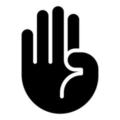 Fourth Icon with Solid Style