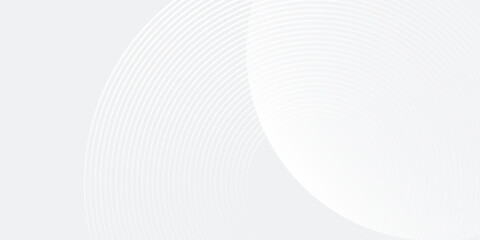 White illustrations geometric abstract background overlap layer on bright space with lines effect circles line good nice art simple