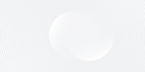 White illustrations geometric abstract background overlap layer on bright space with lines effect circles line good nice