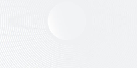 White illustrations geometric abstract background overlap layer on bright space with lines effect circles line good