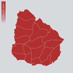 Uruguay map