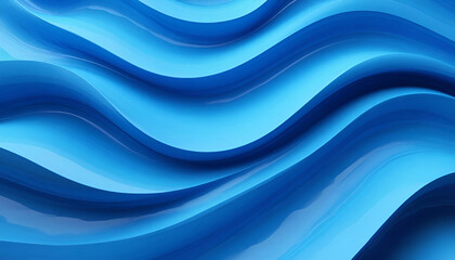 abstract blue wave background