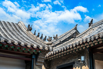 chinese temple roof