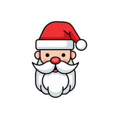 Modern Christmas Vector Icons, Winter Holiday Illustrations, Santa Elements for App UI, Corporate Email Campaigns, and Marketing Graphics.