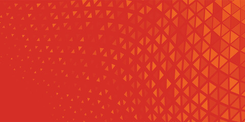 Triangle Half Color Pattern Vector Modern Orange Abstract Geometric Technology Background. Triangle Half Color Texture. eps 10 vector