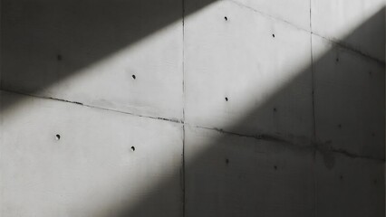 Minimalist concrete wall texture in neutral gray with subtle tonal variation. Perfect for architecture and design backgrounds
