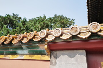 roof of the temple