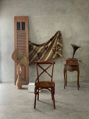 Contemporary photo studio interior