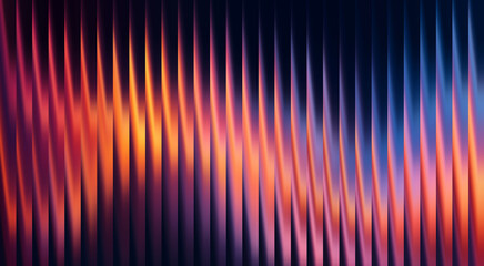 Dynamic Lines of Light in a Colorful Abstract Art Composition. This artwork's vertical lines create an energetic visual