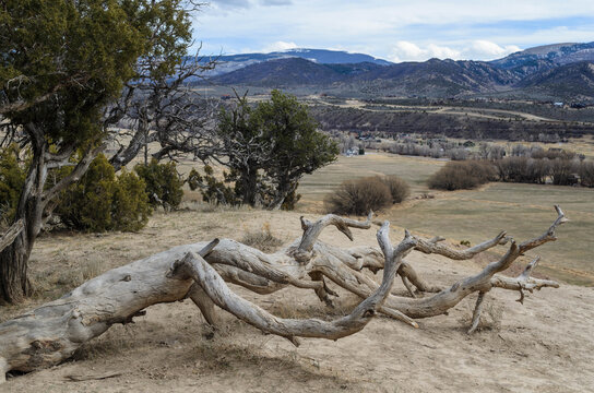 Haymaker Bike Trail in Eagle, Colorado, USA.