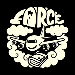 Force with plane and book