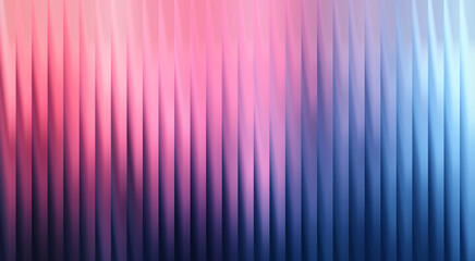 Abstract background with a blend of pink and blue hues, creating a soft and visually appealing aesthetic. The image features a pattern of vertical lines