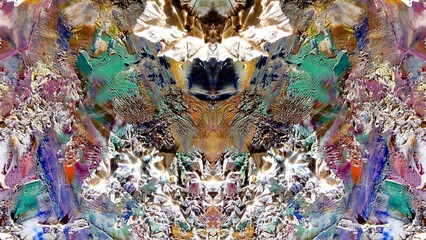 Abstract art background . Hand painting artwork on canvas .