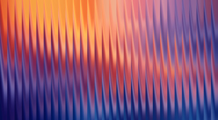Abstract and Vibrant Lines of Color with a Gentle Gradient 