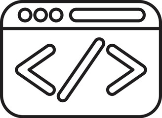 Browser window displaying programming code, symbolizing web development and software engineering